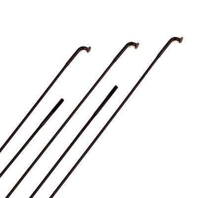Sapim Laser Black 2.0 Double Butted 14/17G Bicycle Wheel Spokes - Bag of 20 (298mm)