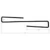 Gun Storage Solutions Shelf Kickstands & Holders - Gun Rack, Organize Your Safe and Displays. Works for Pistols and Handguns .22 Cal and Larger (Original Handgun Hanger Pack of 2) view 2