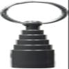 SE Tools 931KC Keychain Magnet with 14-Pound Pull view 1