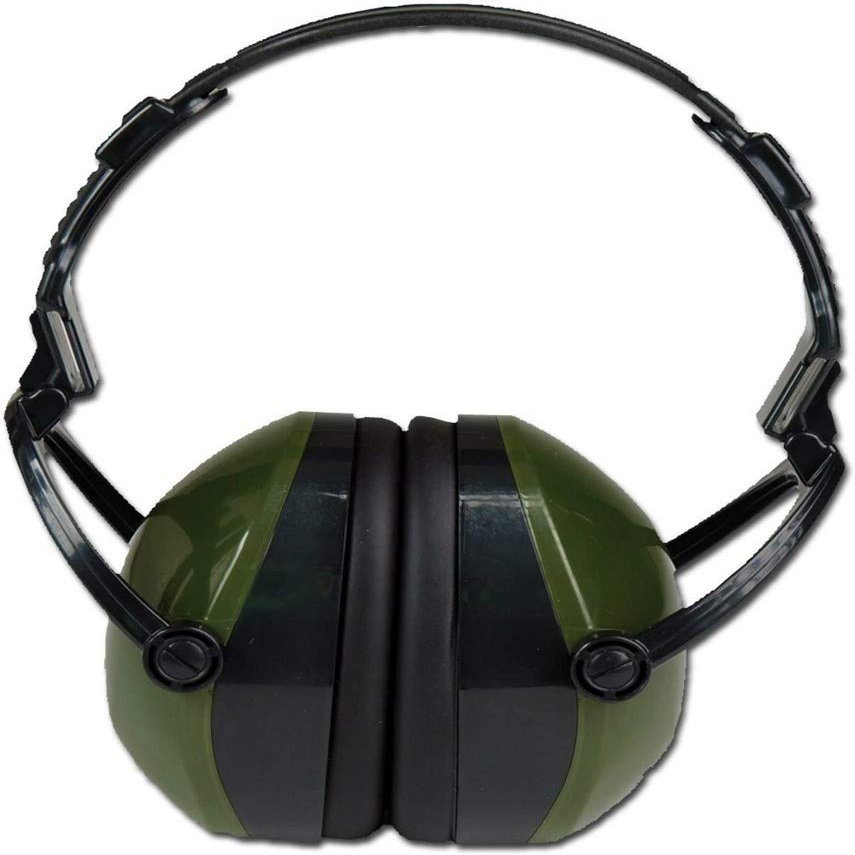 Tactical Safety Earmuff Hearing Protection Shooting Working Adjustable Olive
