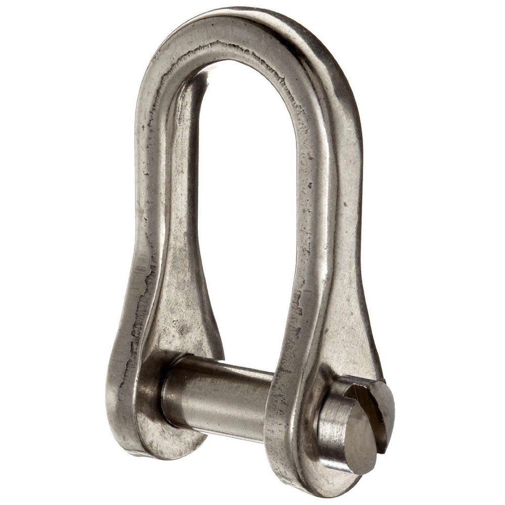 Ronstan Standard Dee Slotted Pin Shackle - 5/32" Pin - 1/2" L x 5/16" W