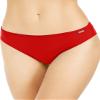 DKNY Womens Hipster UV Protection Swim Bottom Separates Red XS view 1
