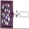 [bi-zyuerudo] bejoueld [gyarariamania] bijou with Pass Case - purple -