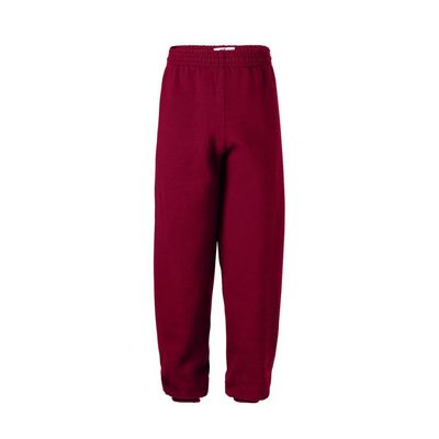 Soffe MJ Boys 8-20 Sweatpant, Maroon, Medium