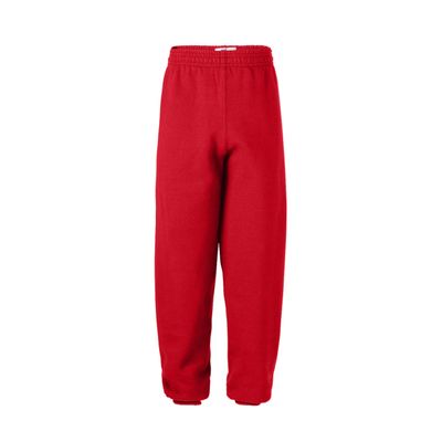 Soffe MJ Boys 8-20 Sweatpant, Red, Large
