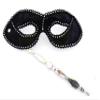 Black Opera Goth Venetian Mask Mardi Masquerade Halloween Prom Costume Rave view 1
