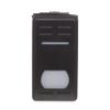 Seachoice Illuminated Rocker Switch, SPST, 3 Terminal, On/Off, Black view 3