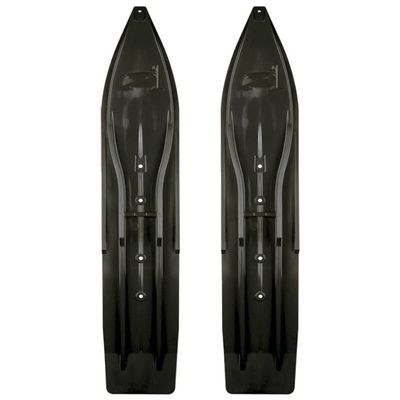 Slydog 150-58001 Pr/Sly Dog Powderhound Ski 8" Black