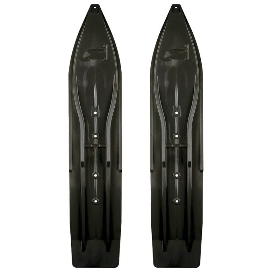 Slydog 150-58001 Pr/Sly Dog Powderhound Ski 8" Black