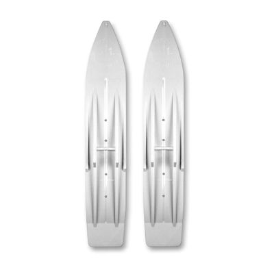 Slydog 150-58002 Pr/Sly Dog Powderhound Ski 8" White