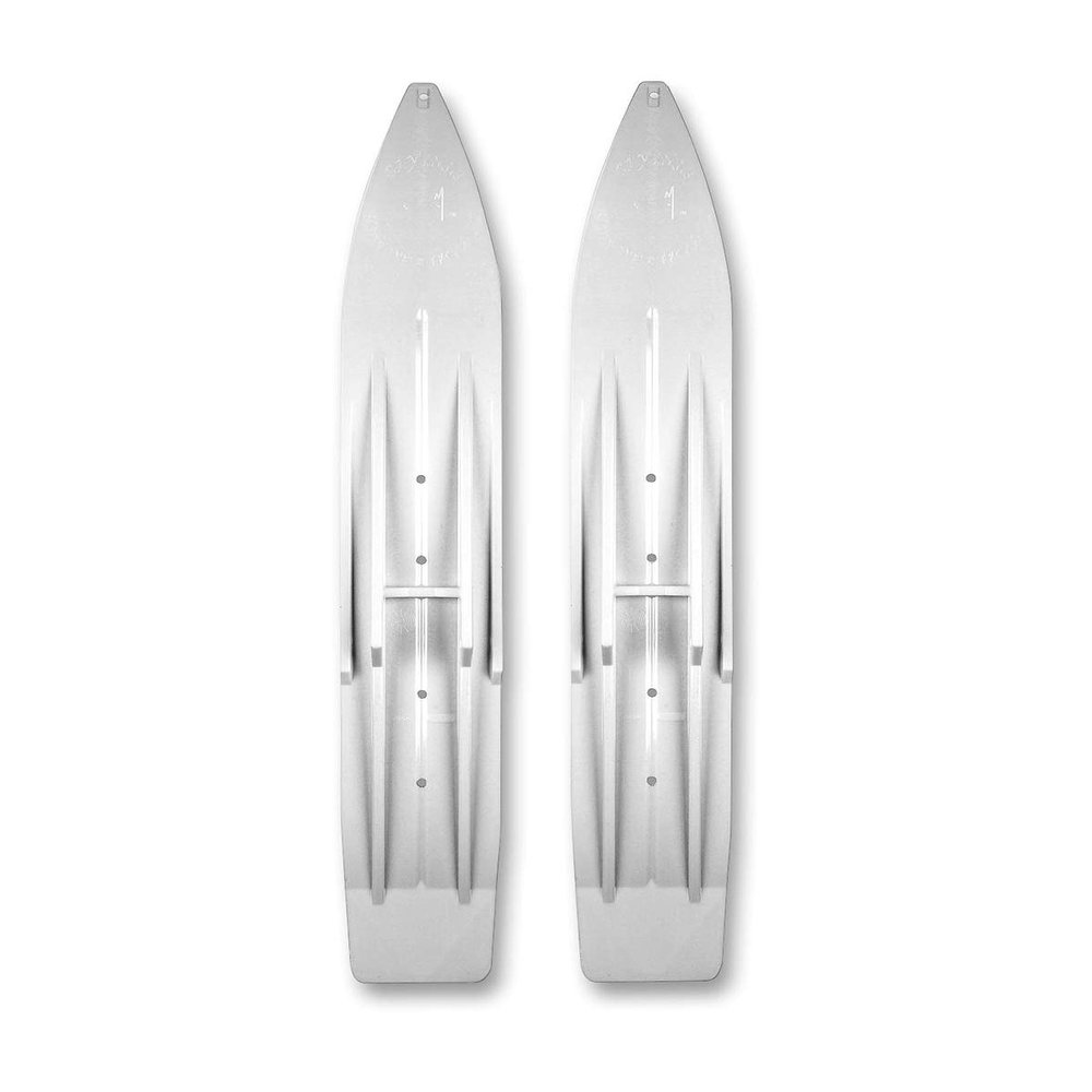 Slydog 150-58002 Pr/Sly Dog Powderhound Ski 8" White