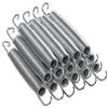 6" Trampoline Springs, Heavy-Duty Galvanized, Set of 15 (Spring Size Measures from Hook to Hook), Standard, 6 in view 1