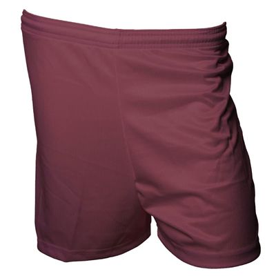 Precision Micro-Stripe Football Shorts Junior Maroon XS Junior 18-20"