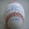 Signed Jesse Orosco Baseball - World Champs 86 Official Ml W coa - Autographed Baseballs view 1