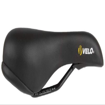 VELO Flex Dc M/L Saddle - Black, L = 242 X W = 154 Mm