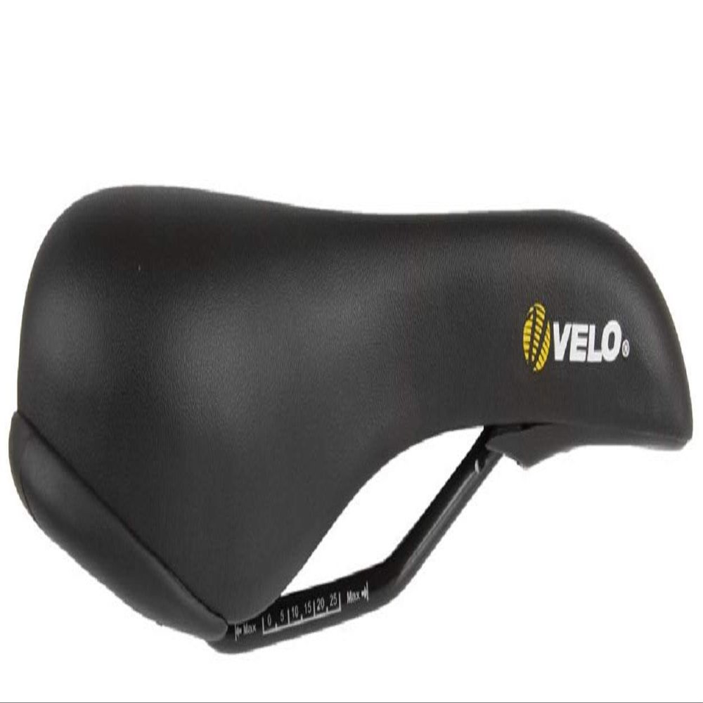 VELO Flex Dc M/L Saddle - Black, L = 242 X W = 154 Mm