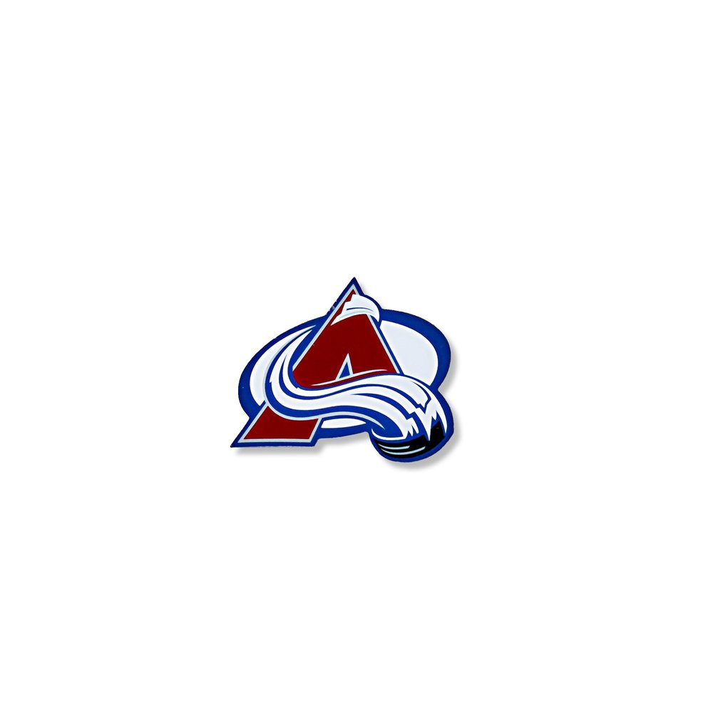 aminco NHL Colorado Avalanche Team Logo Pin, team color (NHL-PN-001-15)