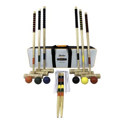 Baden 6-Player Champions Croquet Set with Soft Grip Handles Medium