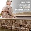 Mossy Oak Graphics Duck Blind Camo Transom Boat Wrap Kit - Easy to Install Vinyl Wrap with Matte Finish - 24" x 60" Kit view 3