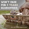 Mossy Oak Graphics Duck Blind Camo Transom Boat Wrap Kit - Easy to Install Vinyl Wrap with Matte Finish - 24" x 60" Kit view 4