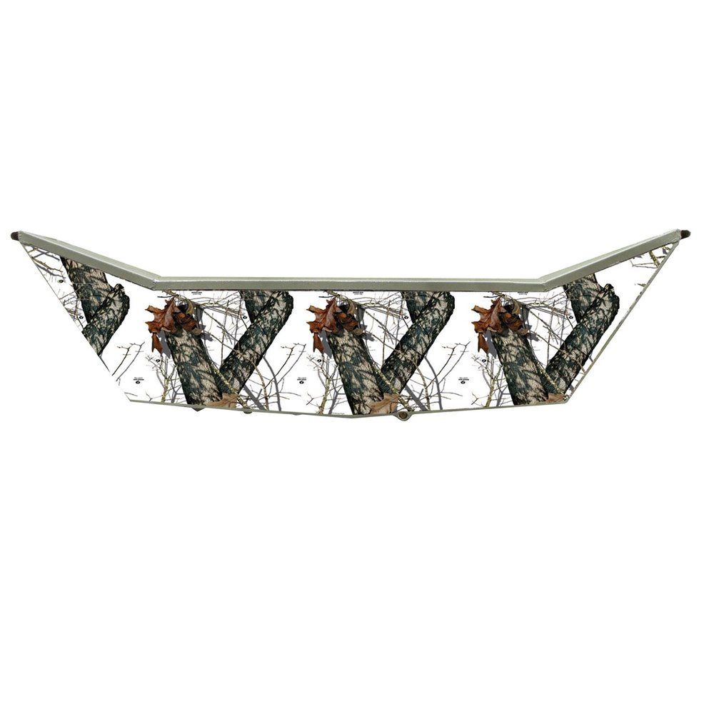 Mossy Oak Graphics Winter Camo Transom Boat Wrap Kit - Easy to Install Vinyl Wrap with Matte Finish - 24" x 60" Kit