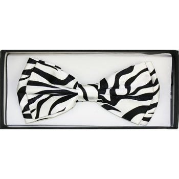 Outer Rebel Large Zebra Bow tie