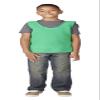 Abilitations Weighted 4 Pound Vest, 17 to 22 Inches x 34 Inches, Green, Medium - 1387586 view 3
