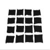 Abilitations Weight Pack for Weighted Vests, 8 Pounds, Black, Pack of 16 view 1