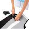 Abilitations Weight Pack for Weighted Vests, 8 Pounds, Black, Pack of 16 view 2