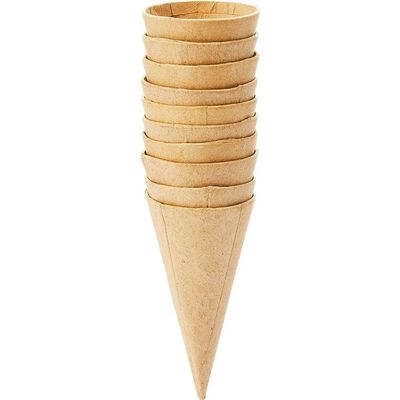 Creativ Company - Cones, 10 pcs H: 8 cm, D: 4 cm