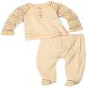 Absorba Baby-Boys Newborn Farm Country Footed Pant Set, Oatmeal Heather, 6-9 Months view 1