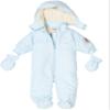 Absorba Baby-Boys Newborn Microfiber Snowsuit, Blue, 6-9 Months view 1