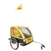 M-Wave Kids Carry All 40 Sus Bicycle Trailer - Yellow view 2