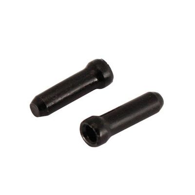 Jagwire CABLE TIP 1.8MM BLACK BOTTLE OF 500 ALLOY