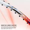 Li-Ning G-Force 5800 Superlite Strung Badminton Racquet with Free Head Cover| 78 Grams (White/Red/Blue) view 4