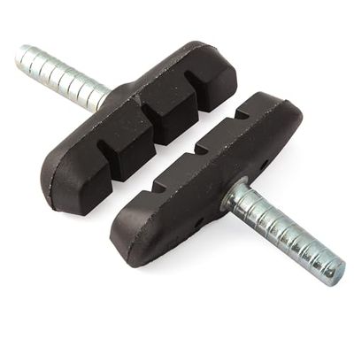 Clarks Mountain Rim Replacement Brake Pads - Pair of 55mm Non-Threaded V-Type Brake Pads for Cantilever Brake Systems Compatible with Mountain Bikes