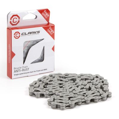 Clarks CL410RB Single Speed Anti-Rust Chain 1/2 x 1/8 Inches x 112 Links