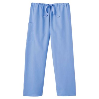 Fundamentals by White Swan Unisex Drawstring Scrub Pants XXXX-Large Teal