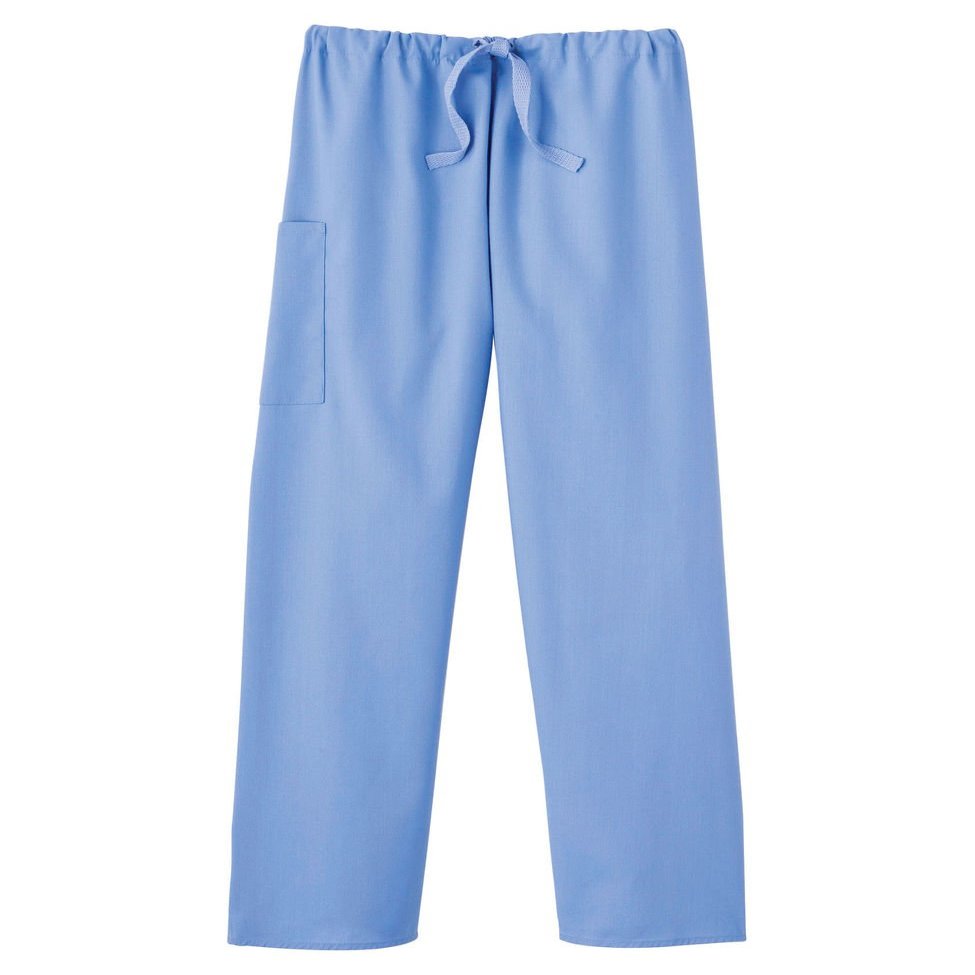 Fundamentals by White Swan Unisex Drawstring Scrub Pants XXXX-Large Teal