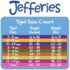 Jefferies Socks Girls 2-6x Pima Cotton Ruffle Footless Tights, Charcoal, 2-4 Years view 2