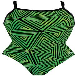 Dolfin Winners Sonic V-2 Back, Green, 22