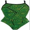 Dolfin Winners Sonic V-2 Back, Green, 22 view 1