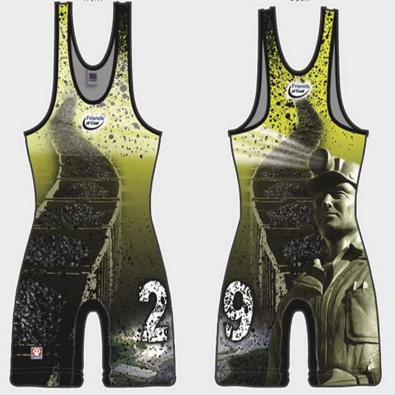 Brute Coal Car Memorial Wrestling High Cut - XL