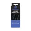 Proguard Plastic Tipped Waxed Hockey Lace , Black Boxed, 120-Inch view 1