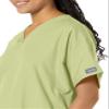 Cherokee Women's V Neck Scrubs Shirt, Sage Green, X-Small view 3