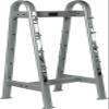ETS Fixed Straight and Curl Barbell Rack view 1