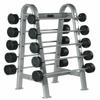 ETS Fixed Straight and Curl Barbell Rack view 2