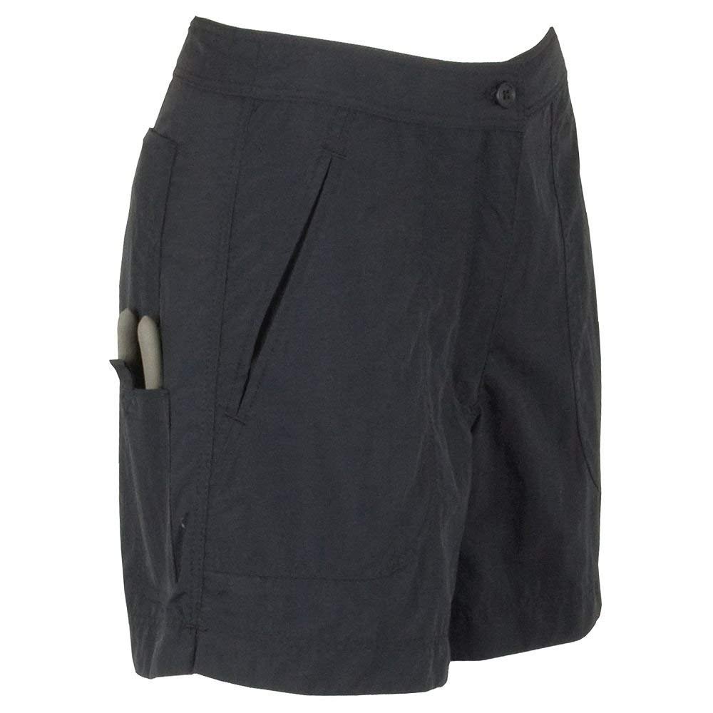 Guy Harvey Ladies Fishing Shorts, Black, 4