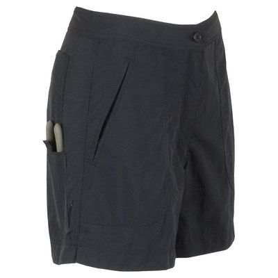 Guy Harvey Ladies Fishing Shorts, Black, 8