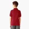 Dickies Boys Short Sleeve Pique Polo, English Red, X-Large 18-20 view 2